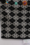 YANYAN KNITS 25 Spring/Summer ARGYLE Bandeau/Mini Skirt with Flowers YYK-YYW25-0291-HB Bandeau
